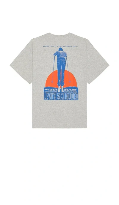 Levi's Vintage Fit Graphic Tee In Ski Rodeo Poster