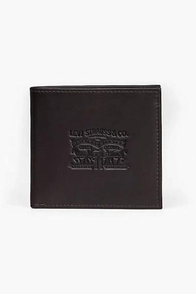 Levi's Vintage Two Horse Bifold Coin Wallet In Brown