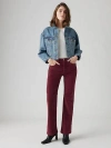 Levi's Wedgie Bootcut Corduroy Women's Jeans 25x32 In Pale Mauve