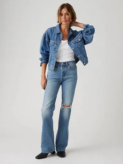 Levi's Wedgie Bootcut Women's Jeans 31x32 In Smudged Paint