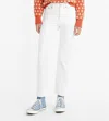 Levi's Wedgie Jeans Women 30x28 White Cotton Blend Straight Fit Retro Y2k Erk212 In White