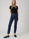 Levi's Wedgie Straight Fit Women's Jeans 33x28 In Salsa Dark Stone