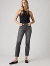 Levi's Wedgie Straight Jeans In Break A Leg In Well Worn