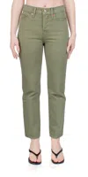 Levi's Wedgie Straight Jeans In Green In Green