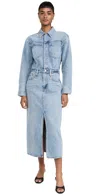 Levi's Mini Logo-tag Midi Dress In Feeling This