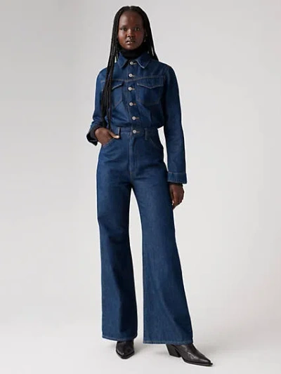 Levi's Western Jumpsuit In Let's Get Lost Again