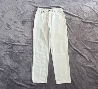 Pre-owned Levi's White Denim Pants