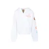 Levi's White Sweatshirt For Girl With Logo In Ivory