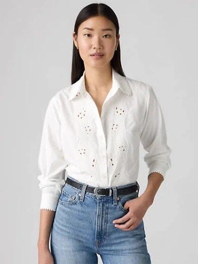 Levi's Winona Shirt In Sugar Swizzle