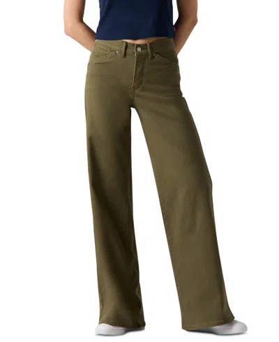 LEVI'S WOMEN'S 318 SHAPING STELLAR-STRETCH WIDE-LEG JEANS