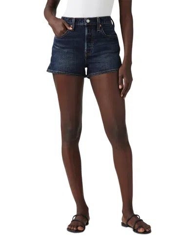 Levi's Premium Women's 501 Button Fly Cotton High-rise Denim Shorts In Update Forward