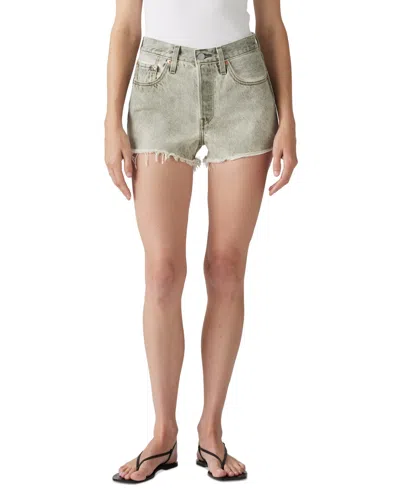 Levi's Women's 501 Original Denim Shorts In Cloudy Cypress Short