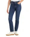 Levi's Ribcage Straight Ankle Jeans In Salsa T3