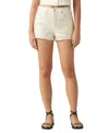 Levi's Premium Women's 501 Button Fly Cotton High-rise Denim Shorts In Neutral
