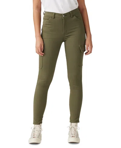 Levi's Women's 721 High-rise Skinny Cargos Jeans In Ivy Green