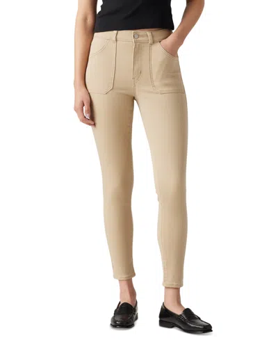 Levi's Women's 721 High Rise Slim-fit Skinny Utility Jeans In Safari