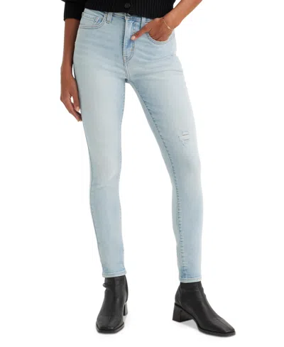 Levi's Women's 721 High-rise Stretch Skinny Jeans In Indigo Ima