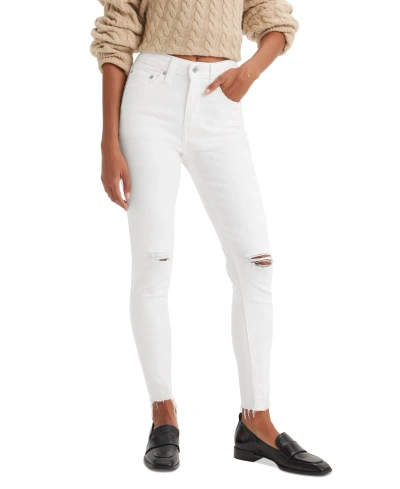 Levi's Women's 721 High-rise Stretch Skinny Jeans In Super Natural