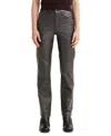 Levi's Women's 724 Coated High Rise Straight-leg Jeans In Shine Til