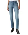 Levi's 725 High Rise Bootcut Jeans In Eternal Indigo Mid