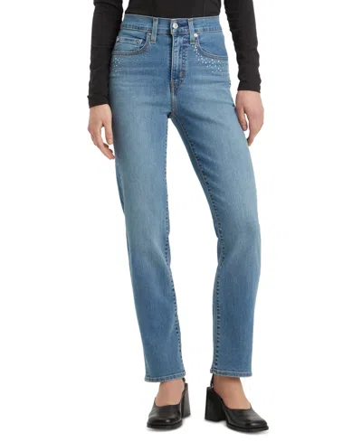Levi's Women's 724 Straight-leg Jeans In Camp Denim