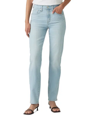 Levi's Women's 724 Straight-leg Jeans In Eternal Indigo Light