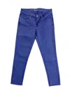 Levi's Women's 725 Demi Curve Low Rise Skinny Jeans In Light Indigo In Blue