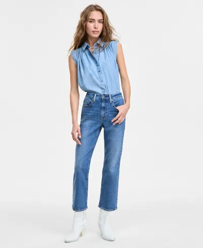Levi's Women's 725 High-rise Kick Boot Jeans In Rejected