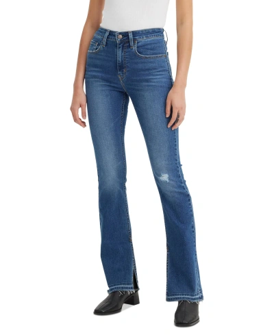 Levi's Women's 725 High-rise Side Slit Bootcut Jeans In Wait