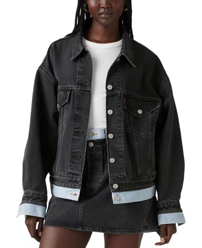 Levi's Women's 90s Cotton Trucker Jacket In Layer Cake Trucker