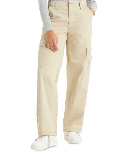 Levi's Women's '94 Baggy Cotton High Rise Cargo Pants In Safari