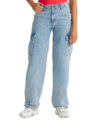 Levi's Women's '94 Baggy High Rise Cargo Jeans In Look At Me