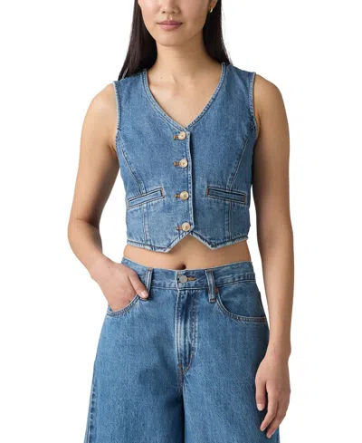 LEVI'S WOMEN'S AMORE DENIM VEST