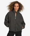 Levi's Women's Box Quilted Cotton Jacket In Charcoal