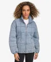 Levi's Women's Box Quilted Cotton Jacket In Lt Wash De