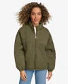 Levi's Women's Box Quilted Cotton Jacket In Olive