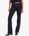 Levi's Women's Casual Classic Mid Rise Bootcut Jeans In Black