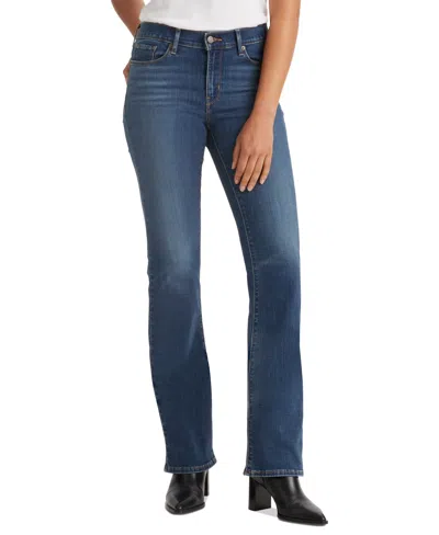 Levi's Women's Casual Classic Mid Rise Bootcut Jeans In Lapis Wave
