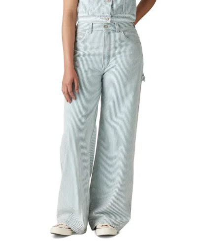 Levi's Women's Cinch Baggy Carpenter Cotton Jeans In Handy Woman
