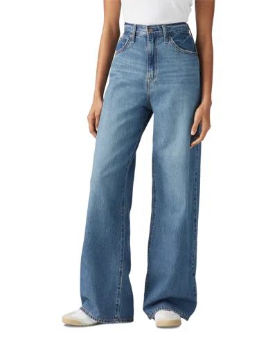 Levi's Women's Cinch-waist Lightweight Baggy Jeans In Chasing Dreams