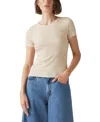 Levi's Women's Classic Hayes Tee In Oatmeal Heather B0279 Bros