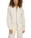 Levi's Laydown Collar Jacket In Egret