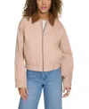 Levi's Laydown Collar Jacket In Light Pink