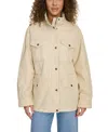 Levi's Women's Cotton Four-pocket Utility Jacket In Oatmeal