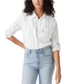 Levi's Plus Size Darlene Striped Linen-blend Shirt