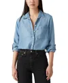 Levi's Plus Size Darlene Shirt In Blue