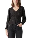 Levi's Dolores Long Sleeve Blouse In Multi Amni