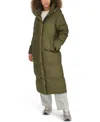 Levi's Women's Extra Long Quilted Parka In Olive
