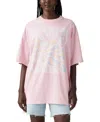 Levi's Graphic Short Stack T-shirt In Dream In Color Fragrant Lilac