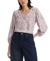 Levi's Plus Size Halsey Floral Print Blouse In Tapestry Floral